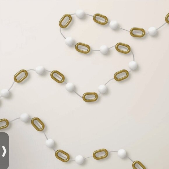 Kate Spade New York x Target 25 Count LED Pearl String Lights Cream Gold nwt - Picture 3 of 7